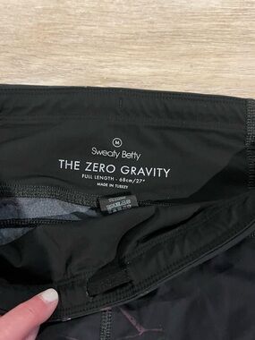 Sweaty Betty Black Zero Gravity Full-Length Leggings